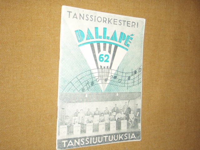 tanssiorkesteri DALLAPE tanssiuutuuksia 62